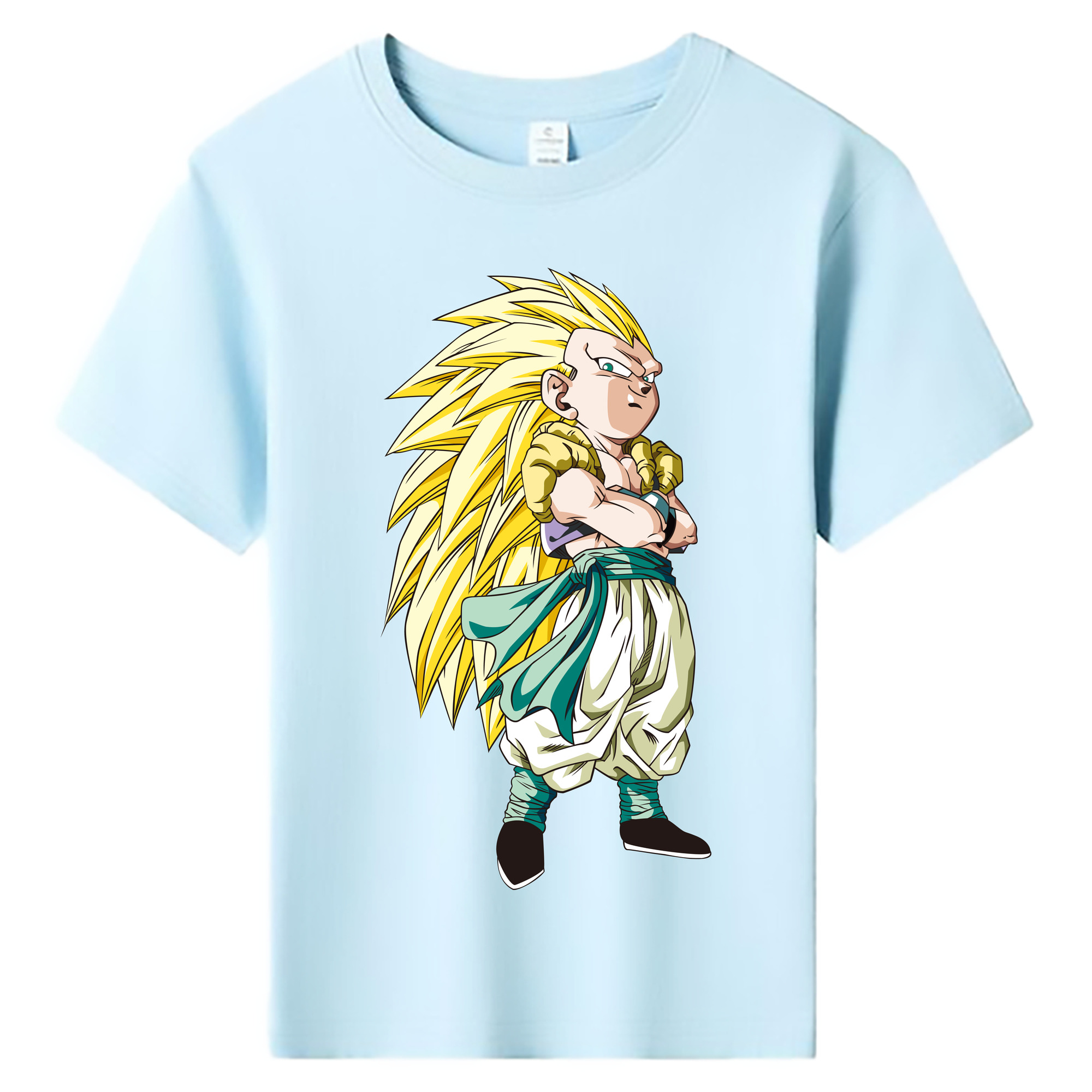 （画像用） ドラゴンボール ベジット DRAGON BALL Vegetto 綿100％キッズTシャツ（フロントプリント）
